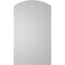 Ekena Millwork Arch Top Surface Mount PVC Gable Vent: Functional, w/ 2"W x 1-1/2"P Brickmould Frame, 22"W x 38"H GVPAR22X3802SF - alternate 2